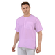 Maharaja Pure Cotton Straight Short Kurta in Pink for Men [MSHK037]