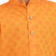 Maharaja Kids Handloom Cotton Kurta Pyjama Set in Orange for Boys  [MSKKP001]