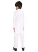 Maharaja Poly Cotton Pathani Set in White for Boys [MSKKP039]