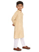 Maharaja Khakhi Cotton Blend Kurta Pyjama Set for Boys [MSKKP1113]