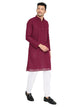Maharaja Georgette with Sequence Embroidery Kurta in Purple for Men [MSKurta1183]