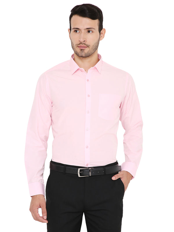 Baby Pink Solid | Slim Fit | Formal Shirt for Men [MSC15Shirt2]