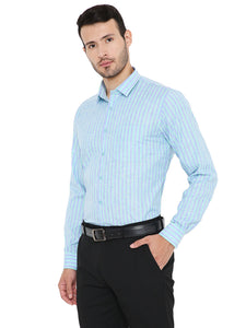 Blue Lining | Slim Fit | Formal Shirt for Men [MSC19Shirt3]
