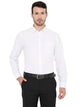 White Solid Slim Fit Formal Shirt for Men [MSC1Shirt3]