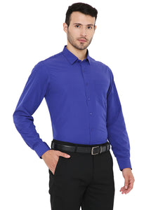 Dark Blue Solid | Slim Fit | Formal Shirt for Men [MSC8Shirt1]