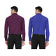 Combo of 2 Solid Polyester Slim Fit Formal Shirts for Men [MSCombo8]