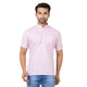 100% Cotton Regular Short Kurta in Pink for Men [MSHK001]