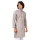 Brown Kurta Pyjama Set in Cotton Linen [MSKP021]