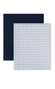 Unstitched 100% Cotton Checks Shirt & Matching Trouser Set [MSP190]