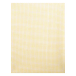 Unstitched PolyViscose Fabric Yellow Small Checks Shirt (2.25m-36panna) & Trouser (1.2m-58panna) Combo Set  [MSP335]