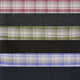 Unstitched PolyViscose Fabric Combo of 3 Checkered Shirts (2.25m-35panna) and 3 Trousers (1.2m-58panna) [MSP344]