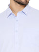 Maharaja Slim Fit Small Checks Shirt in Lilac for Men [MSS071]