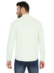 Slim Fit Small Checks Shirt in Light Green for Men [MSS090]