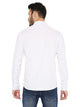 Slim Fit Checkered White Shirt for Men [MSS108]